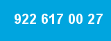 922 617 00 27